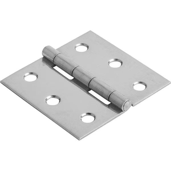 Hinge Form:B 80X80, Stainless Steel Bright, A1=25, 3, A2=25, 3, A3=12, A4=12, Kipp, Mfr#: K1082.105401515